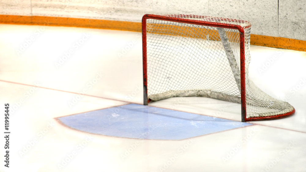 Fototapeta premium Ice Hockey Goal