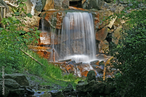 Wasserfall am Kasinopark, Niedersachsen, Deutschland