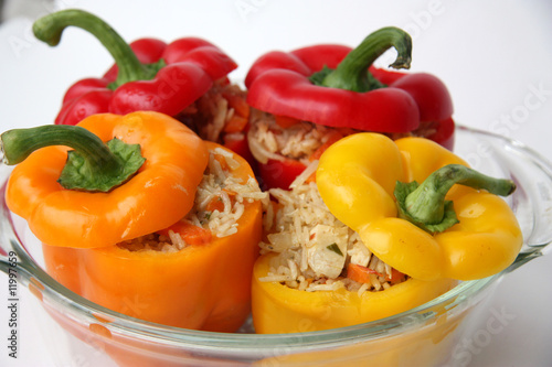 Gefüllte Paprikaschoten