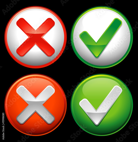 CHECK buttons