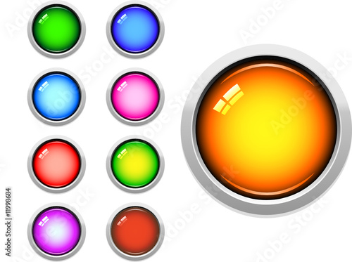 Glossy Web Buttons