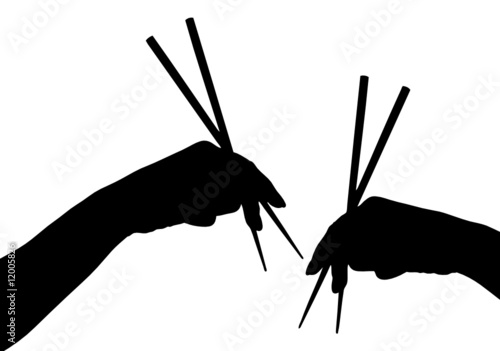 Vector illustration of hand...