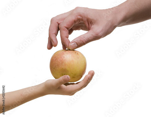 Red apple for son