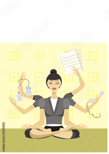 girl in the office