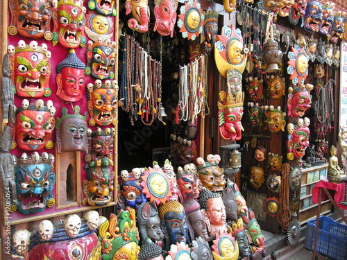 Masks, Kathmandu 2 © Photo 66