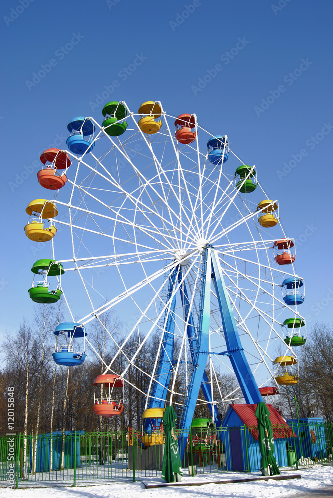 Attraction Wheel in Winter Park