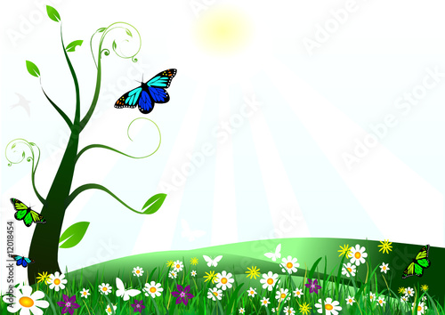 prairie printanière