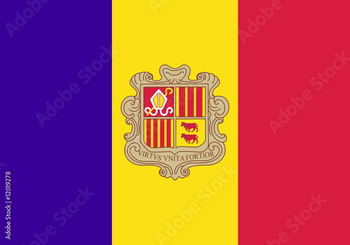 Flagge Andorra