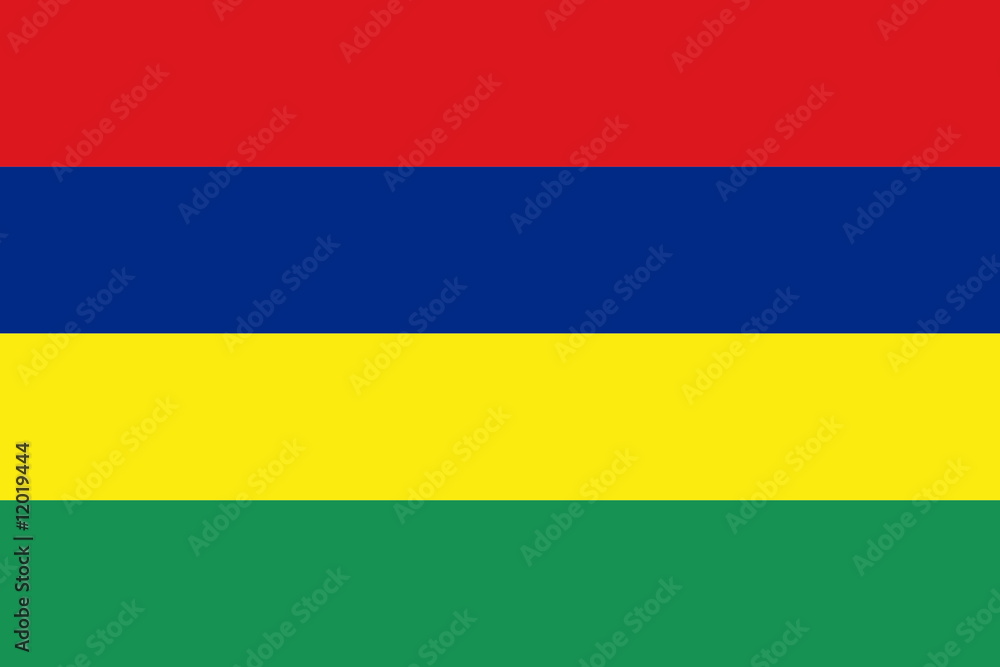 Flagge Mauritius