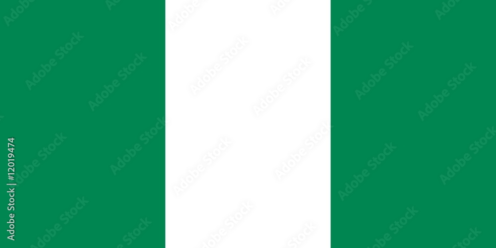 Flagge Nigeria
