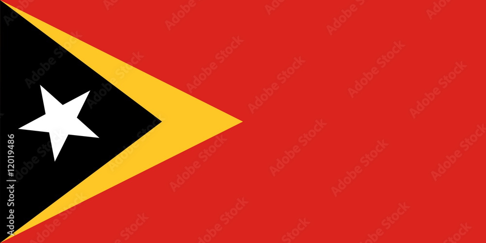Flagge Osttimor