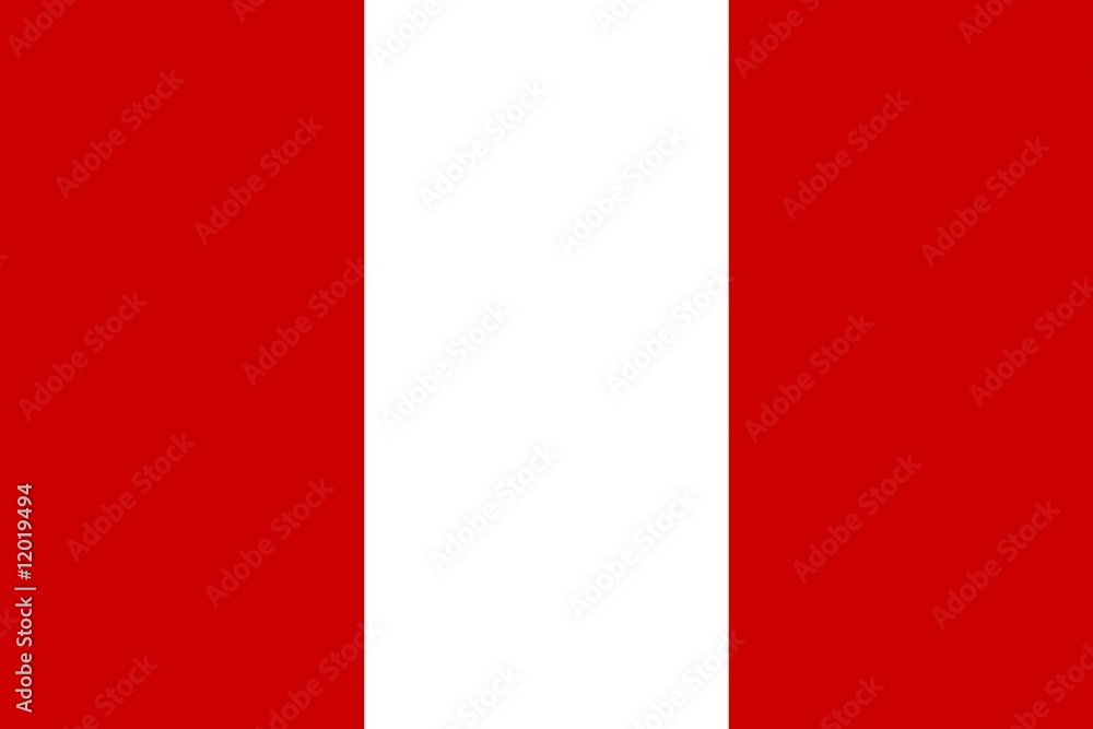 Flagge Peru