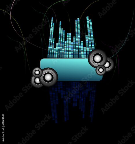awesome abstract music design