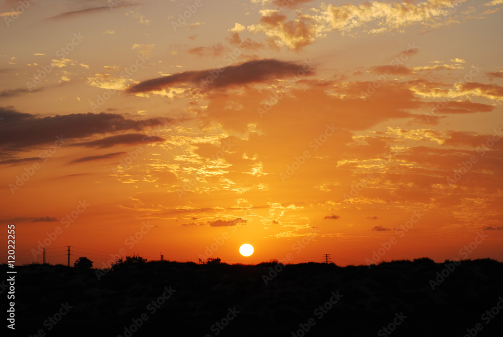 Obraz premium sunset