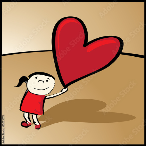 Love, Velentine's heart