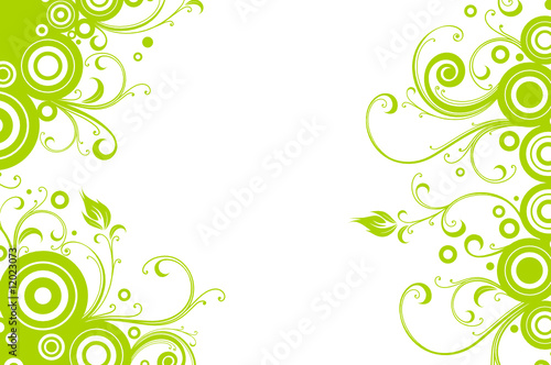 Spring floral background