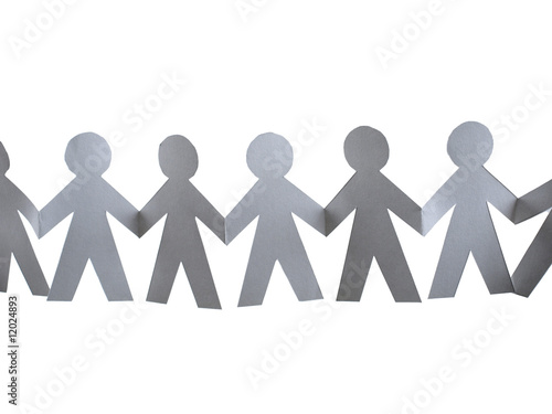 Wallpaper Mural Paper Doll Cut Outs hanging Torontodigital.ca