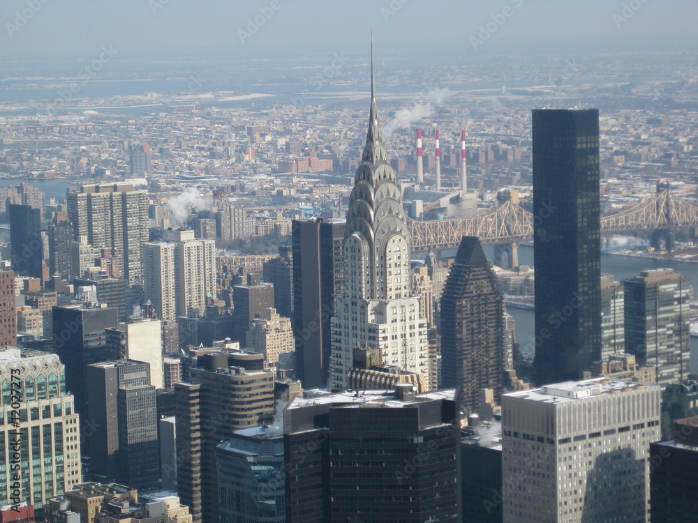 Obraz premium New York vue aérienne