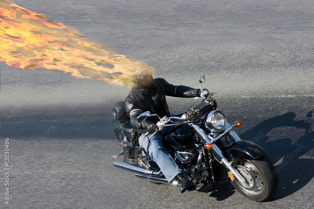 Obraz premium Hell rider