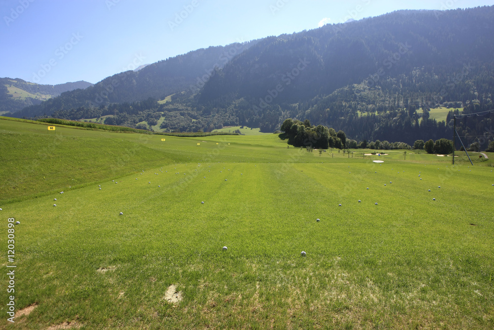 Golfplatz Schluein - Sagogn, Schweiz