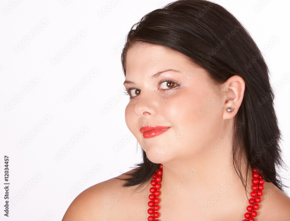 Red beads Red beads