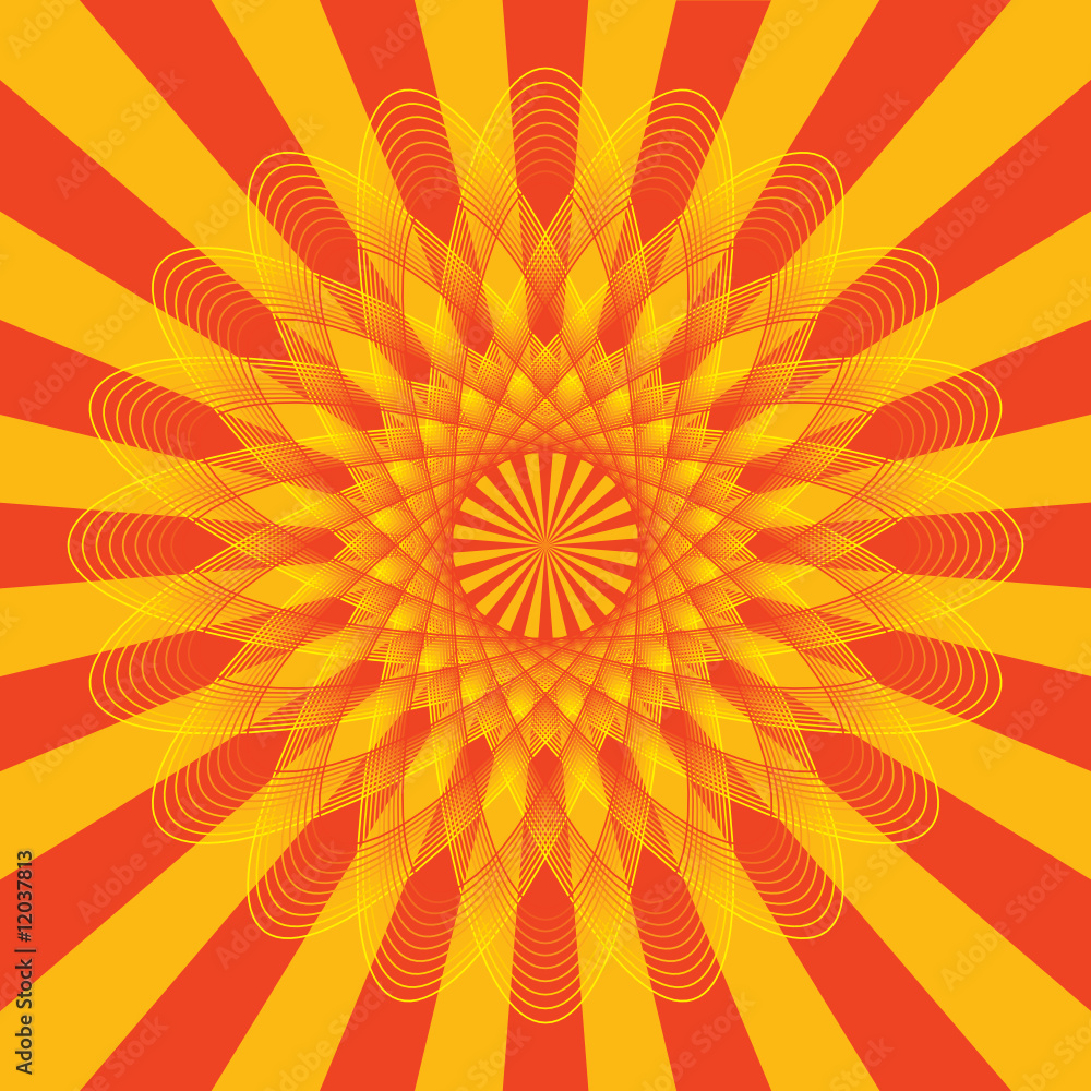 Fototapeta premium Abstract Orange Background