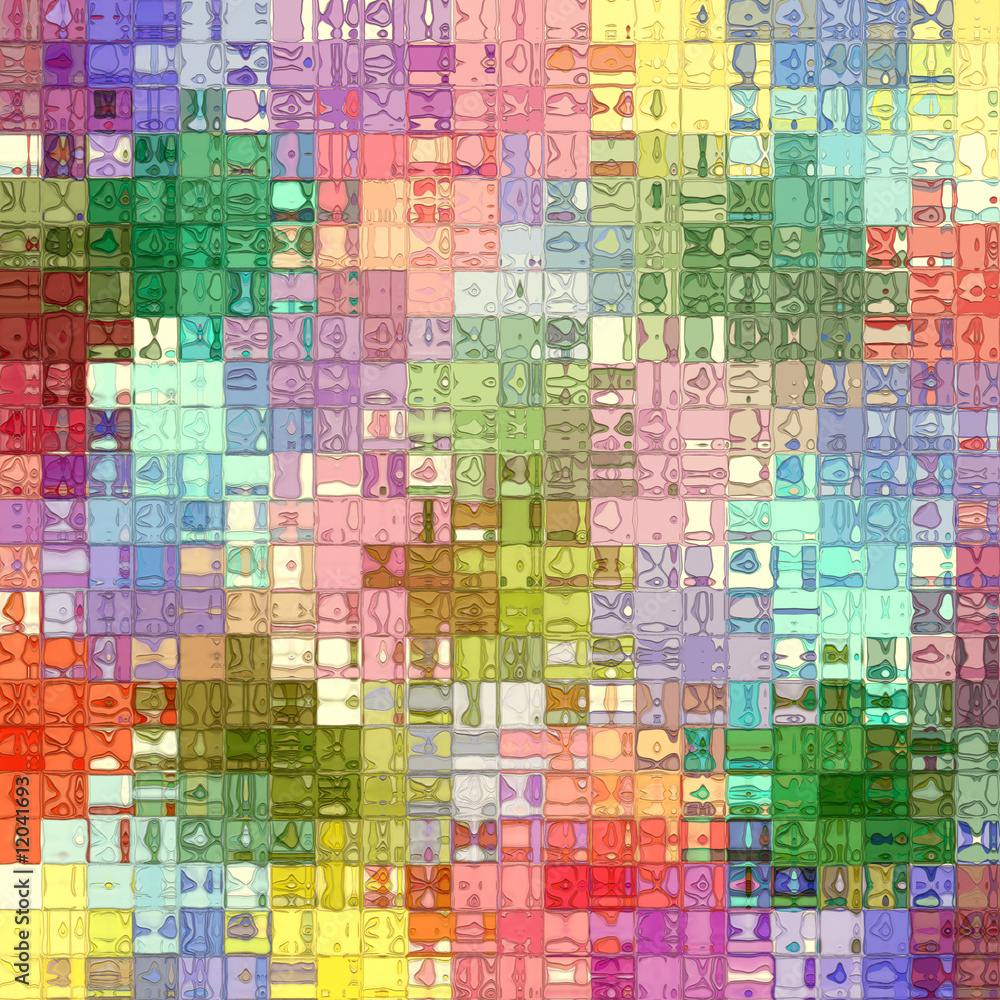 colored blocks pattern
