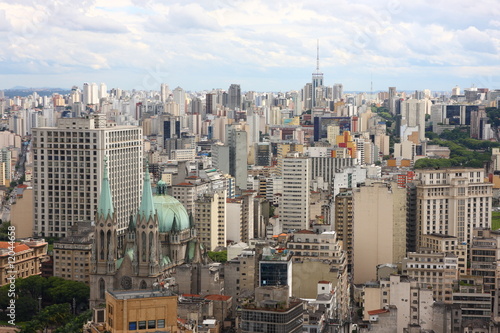 Sao Paulo city skyline, Brazil