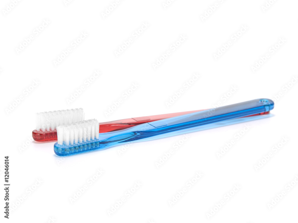 Two toothbrushes
