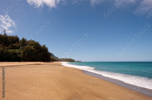 Fototapeta Naklejka Na Ścianę i Meble -  Lumaha'i beach in Kauai
