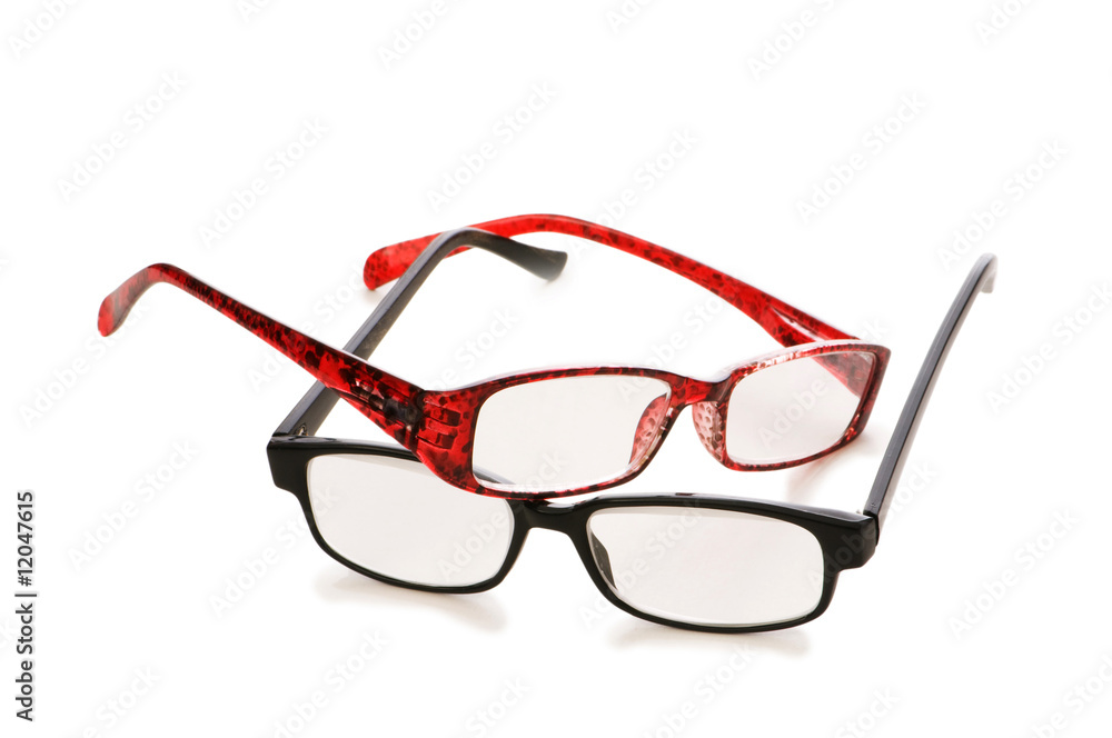 Fototapeta premium Optical glasses isolated on the white background