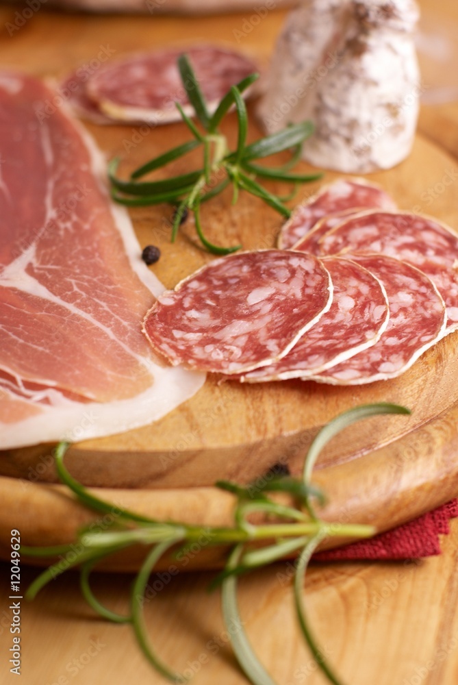 Salami and Italian Ham