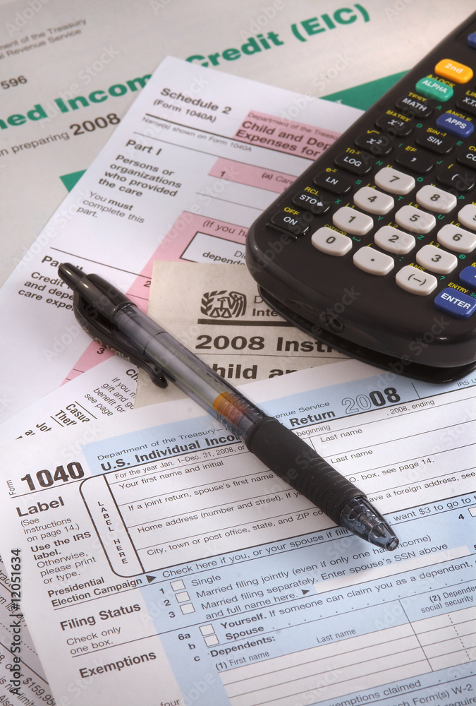 Time to fill out tax forms Time to fill out tax forms