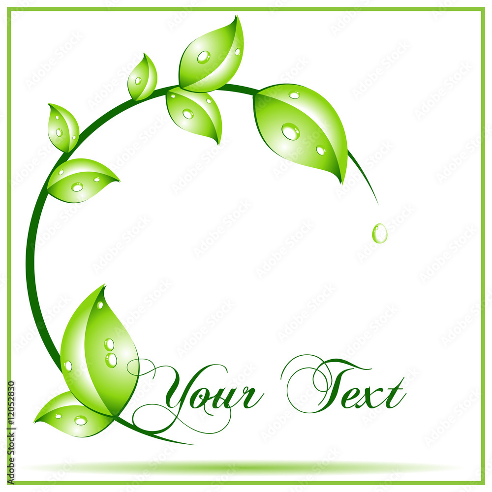 Ecology concept - text easy to remove Ecology concept - text easy to remove