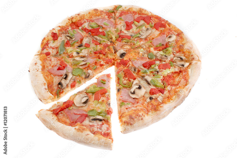 ham, and pepper pizza ham, and pepper pizza
