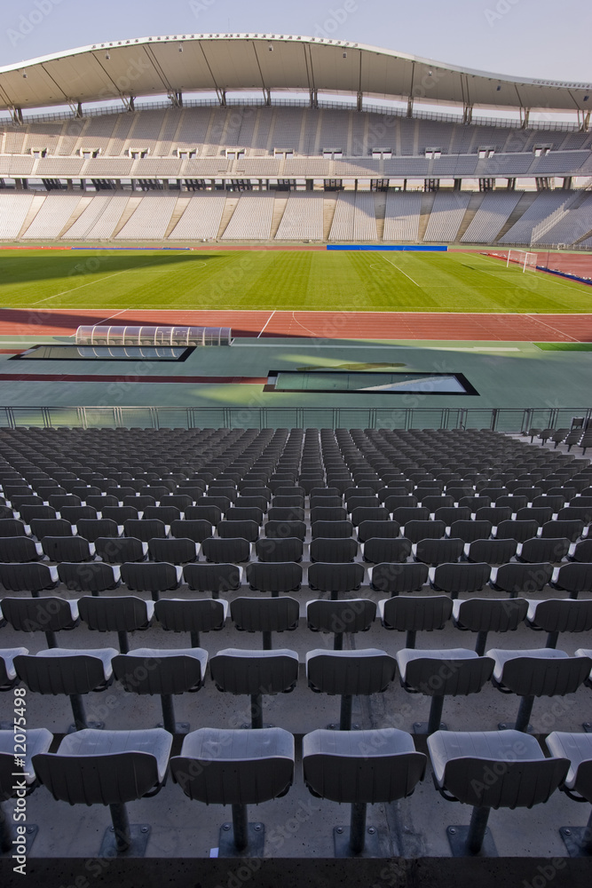 Obraz premium Pusty stadion i siedzenia