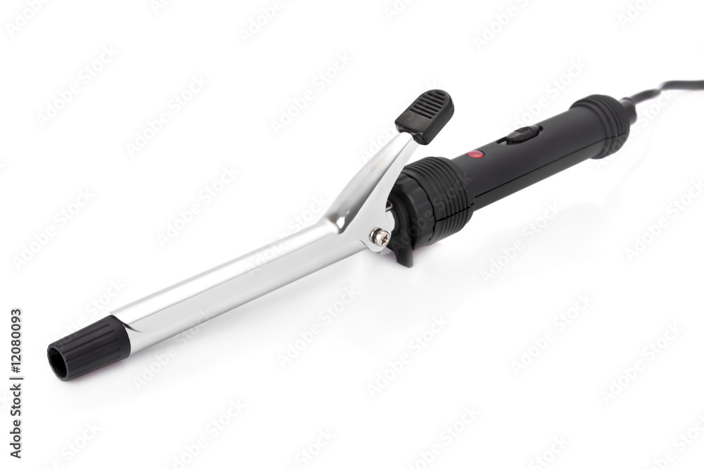 Curling Iron isolated on a white background. Curling Iron isolated on a white background.