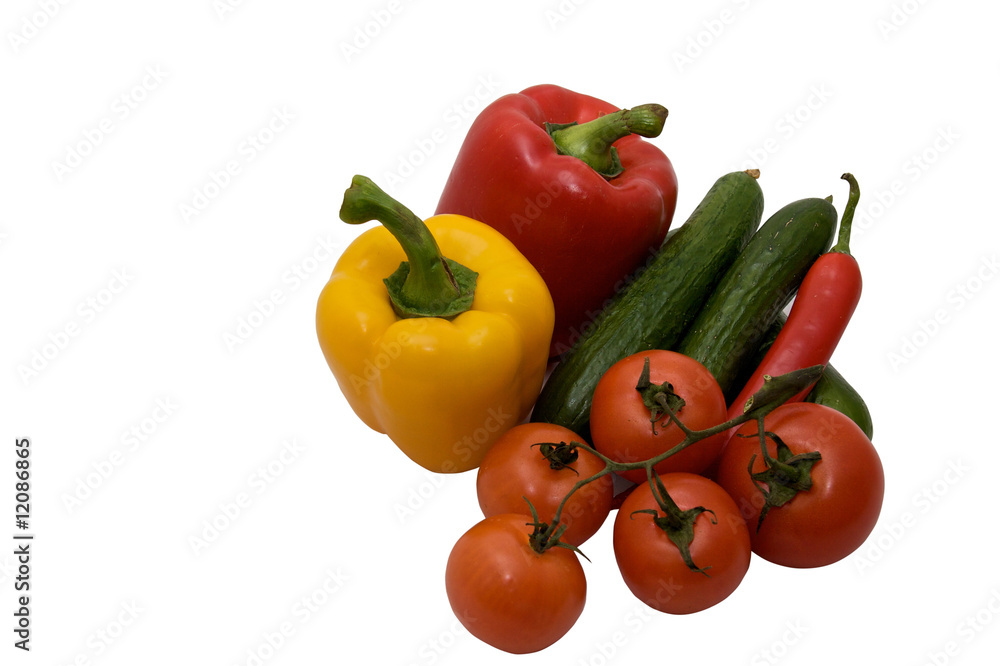 a few vegetables a few vegetables