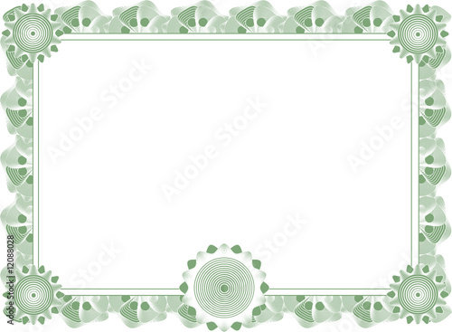 blank certificate template