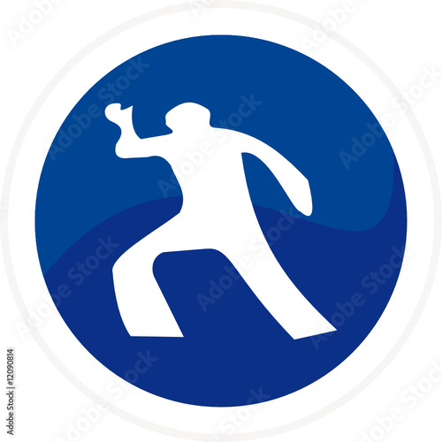 Crime scene web button