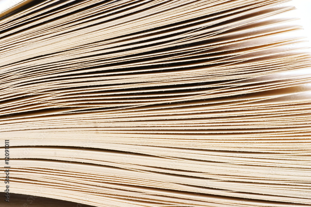 textured opened book