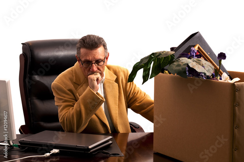 Laid-off-Hand on mouth