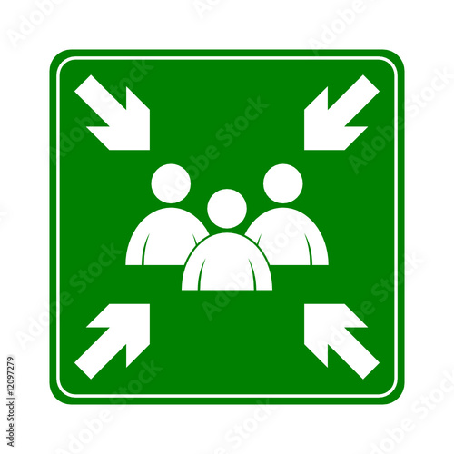 symbol sammelpunkt