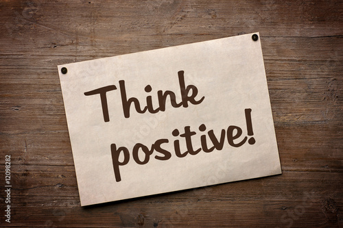 think positive