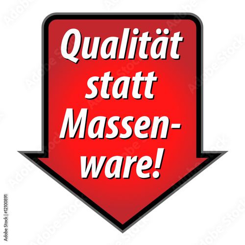 Button Qualität statt Massenware
