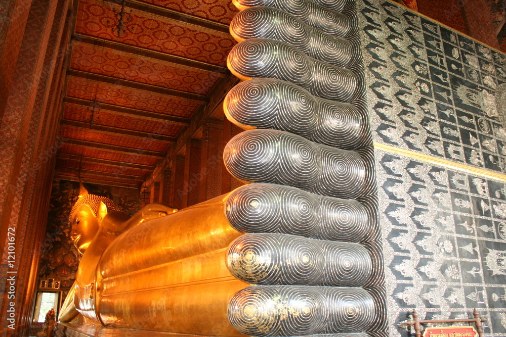 Fototapeta premium pieds de bouddha