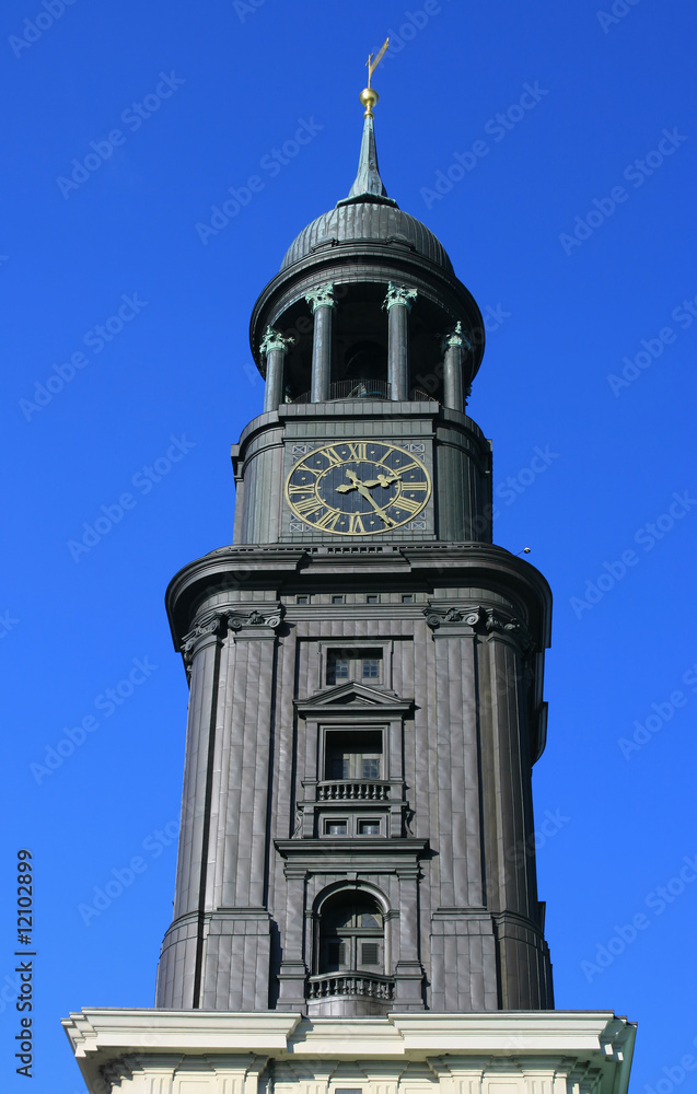 St. Michael's church tower (Hamburg, Germany)