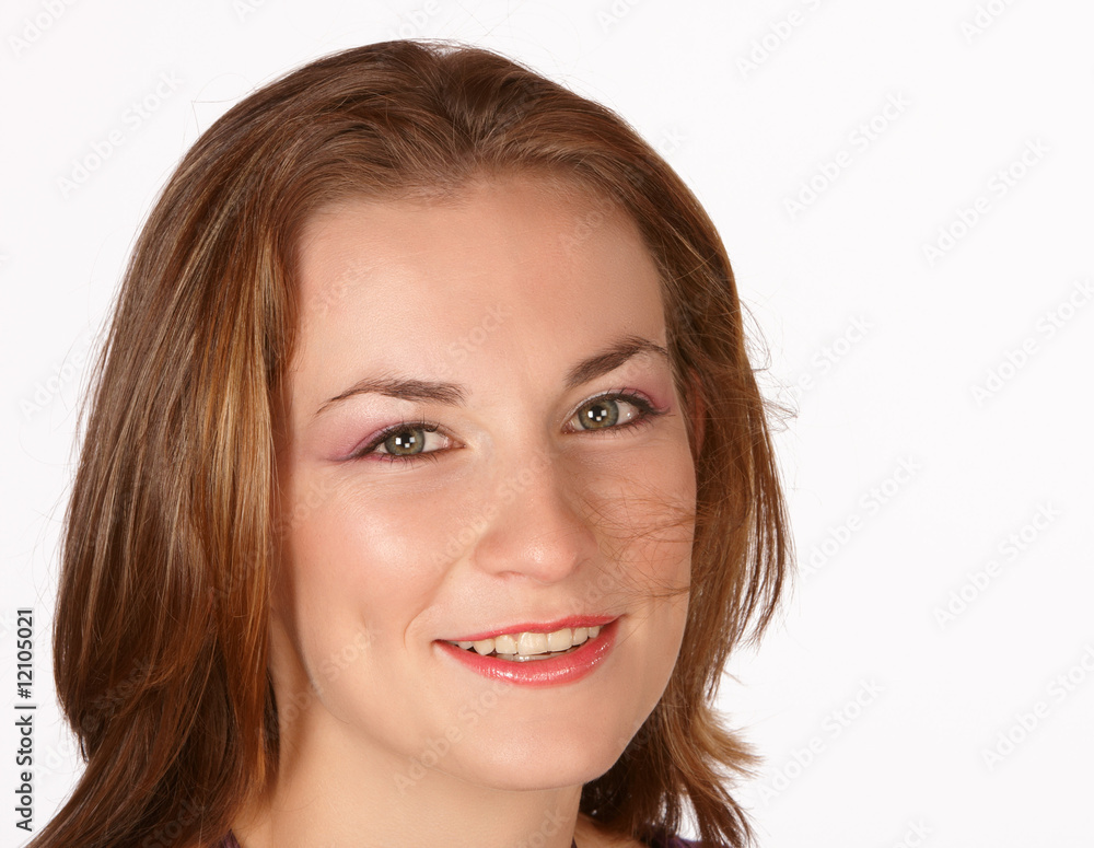 Hair in face Hair in face