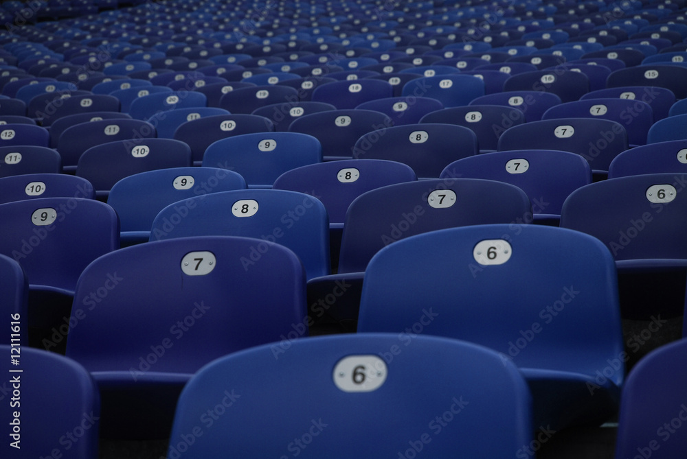 Fototapeta premium stadium seats