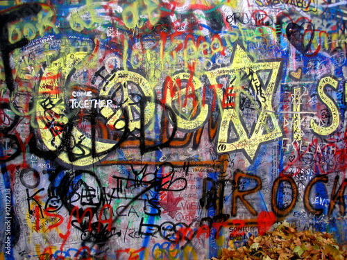 Graffiti Lennon Wall